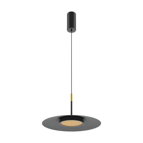 Maytoni El fekete LED függesztett lámpa (MAY-MOD041PL-L15B3K1) LED 1 izzós IP20