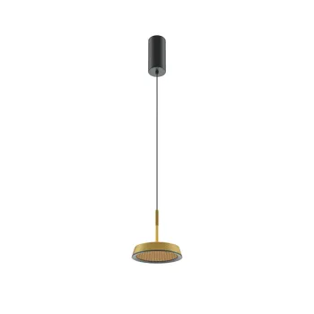 Maytoni El fekete-arany LED függesztett lámpa (MAY-MOD041PL-L15G3K) LED 1 izzós IP20