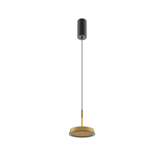 Maytoni El fekete-arany LED függesztett lámpa (MAY-MOD041PL-L15G3K) LED 1 izzós IP20