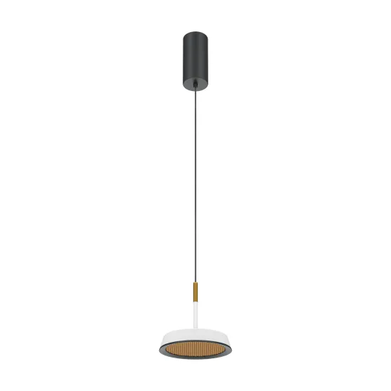 Maytoni El fekete-arany LED függesztett lámpa (MAY-MOD041PL-L15WG3K) LED 1 izzós IP20
