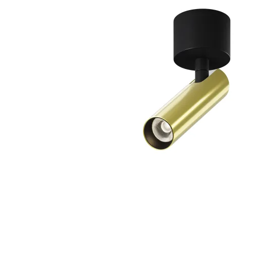 Maytoni Focus T fekete LED mennyezeti lámpa (MAY-C141CL-L125-6W3K-BBS) LED 1 izzós IP20