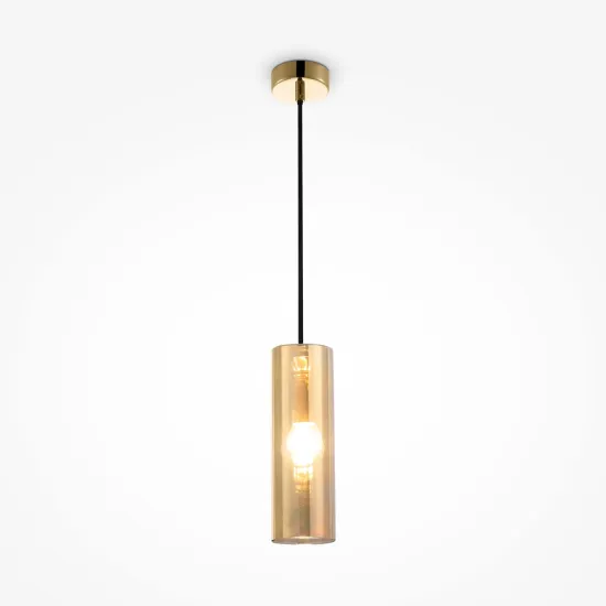 Maytoni Gioia arany-fekete függesztett lámpa (MAY-P011PL-01G) E14 1 izzós IP20