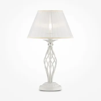 Maytoni Grace fehér asztali lámpa (MAY-ARM247-00-G) E14 1 IP20