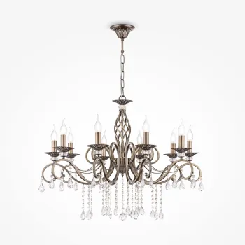 Maytoni Grace antik sárgaréz csillár (MAY-RC247-PL-10-R) E14 10 IP20