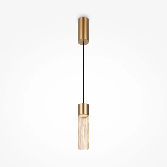 Maytoni Imaginary arany LED függesztett lámpa (MAY-MOD190PL-L5G3K) LED 1 izzós IP20