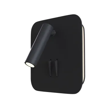 Maytoni Ios 176 fekete LED fali lámpa (MAY-C175-WL-01-6W-B) LED 1 izzós IP20