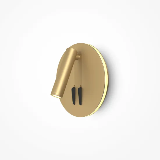Maytoni Ios 176 arany LED fali lámpa (MAY-C176-WL-01-6W-MG) LED 1 izzós IP20
