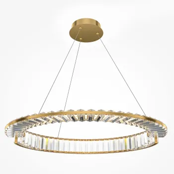Maytoni Krone arany-átlátszó kristály LED függesztett lámpa (MAY-P097PL-L36G4K) LED 1 IP20