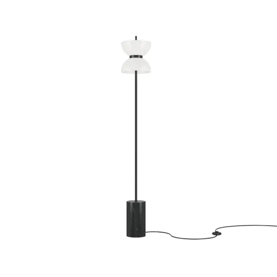 Maytoni Kyoto fekete-fehér LED álló lámpa (MAY-MOD178FL-L11B3K) LED 1 izzós IP20