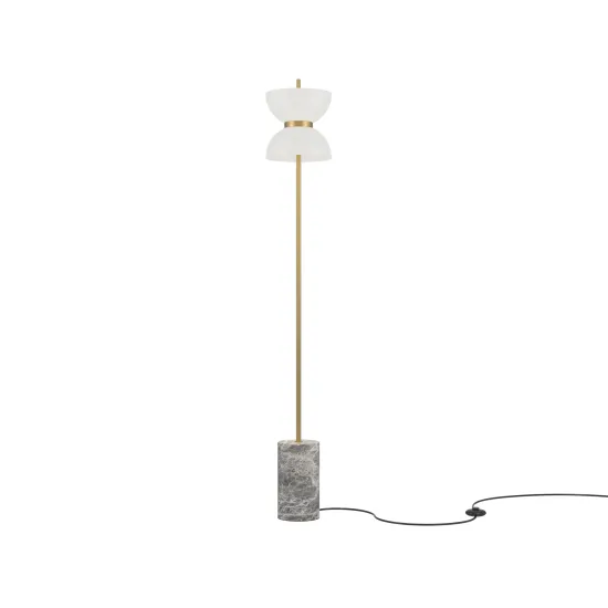 Maytoni Kyoto arany-fehér LED álló lámpa (MAY-MOD178FL-L11G3K) LED 1 izzós IP20
