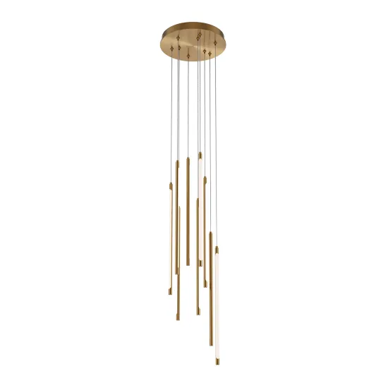 Maytoni Light stick sárgaréz LED függesztett lámpa (MAY-MOD236PL-L54BS3K) LED 1 izzós IP20