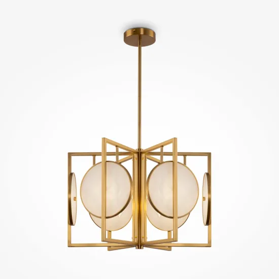 Maytoni Marmo arany függesztett lámpa (MAY-MOD099PL-06G) E14 6 izzós IP20