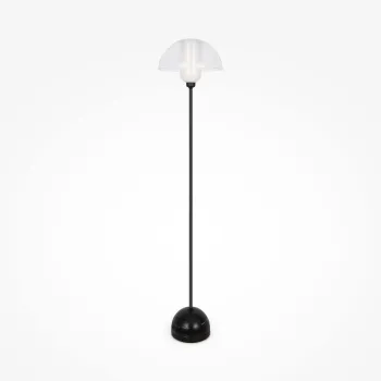 Maytoni Memory fekete-átlátszó álló lámpa (MAY-MOD177FL-01B) E14 1 izzós IP20