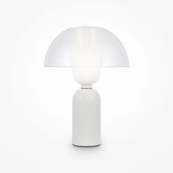 Maytoni Memory fehér-átlátszó asztali lámpa (MAY-MOD177TL-01W) E14 1 izzós IP20