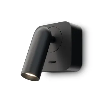 Maytoni Mirax fekete LED fali lámpa (MAY-C039WL-L3B3K) LED 1 izzós IP20