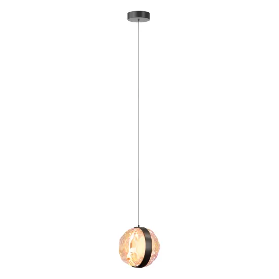 Maytoni Misterio fekete-színes LED függesztett lámpa (MAY-MOD379PL-L6B2.7K) LED 1 izzós IP20