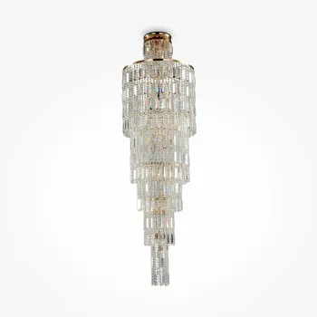 Maytoni Niagara arany-átlátszó kristály csillár (MAY-DIA003-PT50-G) E14 16 izzós IP20