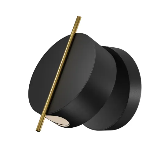 Maytoni Nuance fekete LED fali lámpa (MAY-MOD180WL-L4B3K1) LED 1 izzós IP20