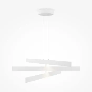 Maytoni Origami fehér LED függesztett lámpa (MAY-MOD163PL-L38W4K1) LED 1 izzós IP20