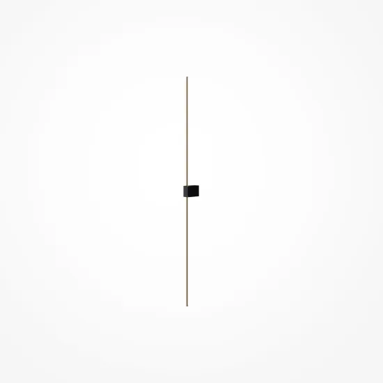 Maytoni Pars fekete LED fali lámpa (MAY-C071WL-L12GB3K) LED 1 izzós IP20