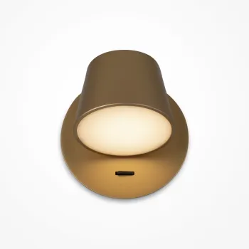 Maytoni Pixel sárgaréz LED fali lámpa (MAY-MOD421WL-L6BS3K) LED 1 izzós IP20