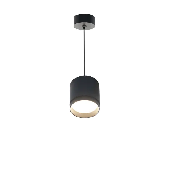 Maytoni Polar fekete függesztett lámpa (MAY-P088PL-GX53-B) GX53 1 izzós IP20