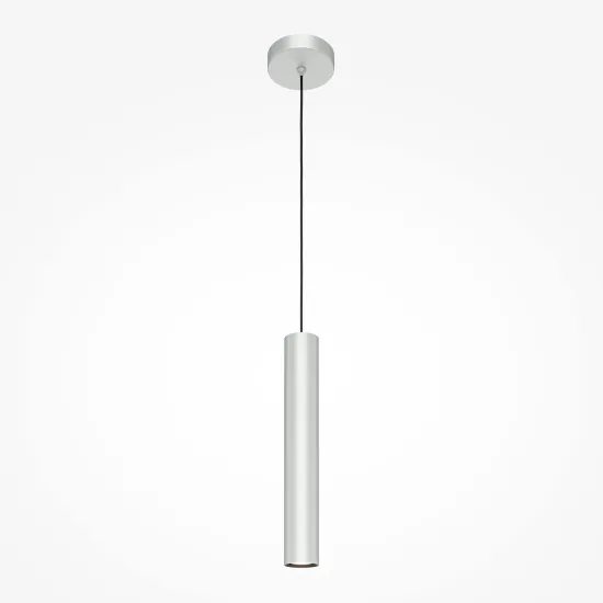 Maytoni Pro Focus ezüst függesztett lámpa (MAY-MOD161PL-01CM1) GU10 1 izzós IP20