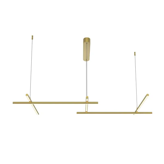 Maytoni Radiance arany-fehér LED függesztett lámpa (MAY-MOD278PL-L50G3K) LED 1 izzós IP20