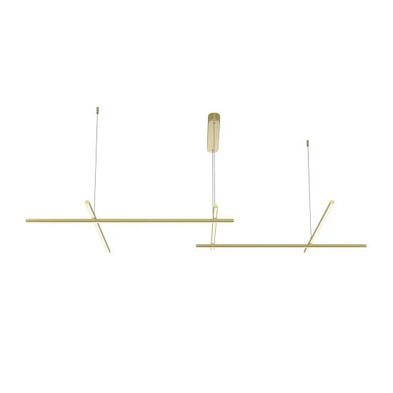 Maytoni Radiance arany-fehér LED függesztett lámpa (MAY-MOD278PL-L86G3K1) LED 1 izzós IP20
