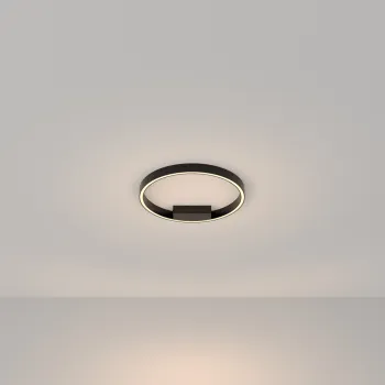 Maytoni Rim fekete LED mennyezeti lámpa (MAY-MOD058CL-L25B3K) LED 1 izzós IP20