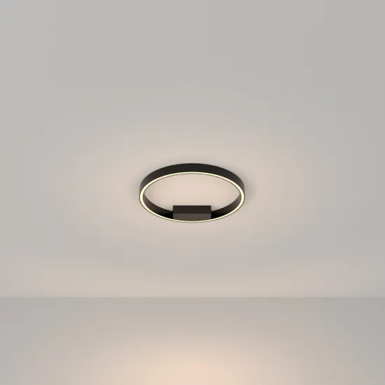 Maytoni Rim fekete LED mennyezeti lámpa (MAY-MOD058CL-L25B3K) LED 1 izzós IP20