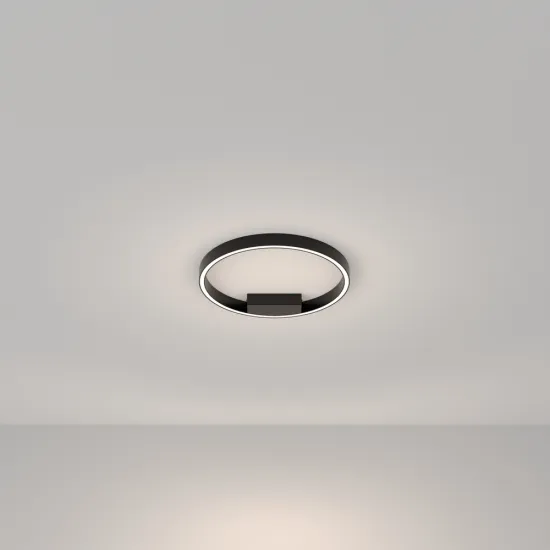 Maytoni Rim fekete LED mennyezeti lámpa (MAY-MOD058CL-L25B4K) LED 1 izzós IP20