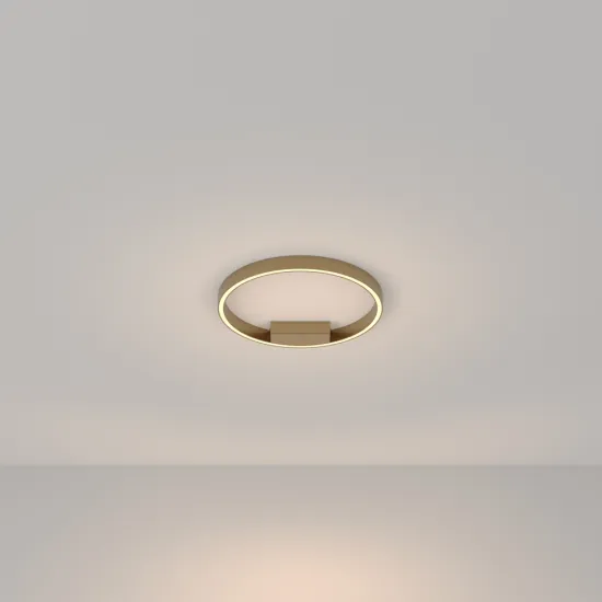 Maytoni Rim sárgaréz LED mennyezeti lámpa (MAY-MOD058CL-L25BS3K) LED 1 izzós IP20