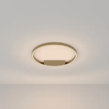 Maytoni Rim sárgaréz LED mennyezeti lámpa (MAY-MOD058CL-L35BS3K) LED 1 izzós IP20