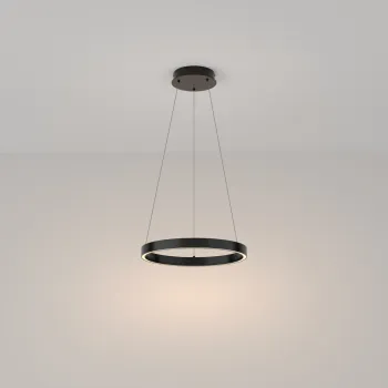 Maytoni Rim fekete LED függesztett lámpa (MAY-MOD058PL-L22B3K) LED 1 izzós IP20