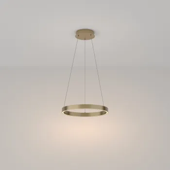 Maytoni Rim sárgaréz LED függesztett lámpa (MAY-MOD058PL-L22BS3K) LED 1 izzós IP20