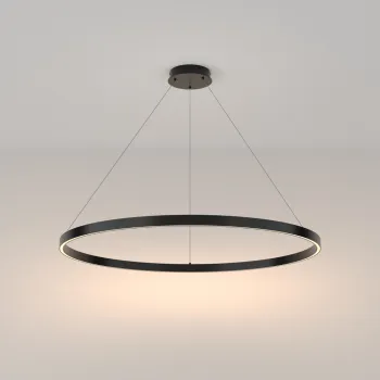 Maytoni Rim fekete LED függesztett lámpa (MAY-MOD058PL-L54B3K) LED 1 izzós IP20