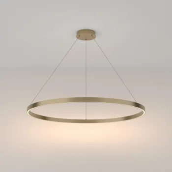 Maytoni Rim sárgaréz LED függesztett lámpa (MAY-MOD058PL-L54BS3K) LED 1 izzós IP20