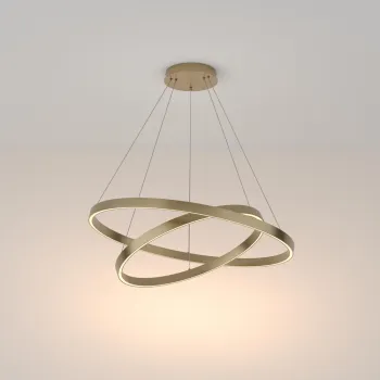 Maytoni Rim sárgaréz LED függesztett lámpa (MAY-MOD058PL-L74BS3K) LED 1 izzós IP20