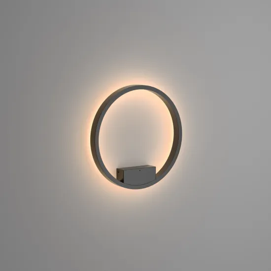 Maytoni Rim fekete LED fali lámpa (MAY-MOD058WL-L25B3K) LED 1 izzós IP20