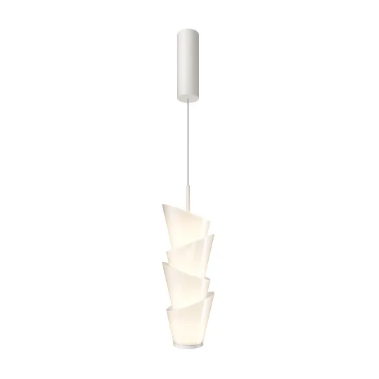 Maytoni Seoul fehér LED függesztett lámpa (MAY-MOD374PL-L28W3K) LED 1 izzós IP20