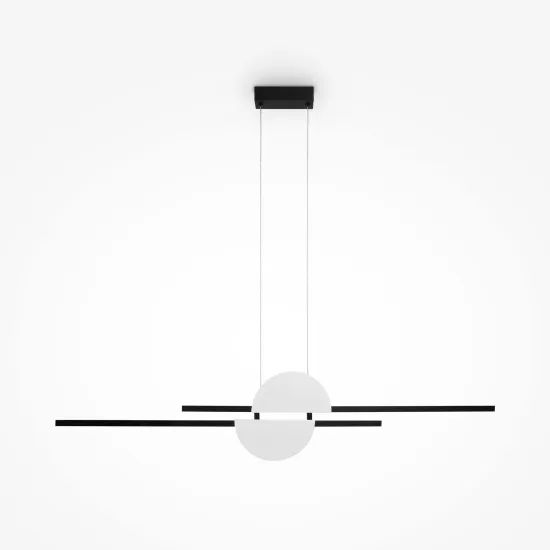 Maytoni Skyline fekete-fehér LED fali lámpa (MAY-MOD179WL-L22BS4K) LED 1 izzós IP20