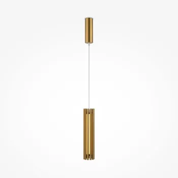 Maytoni Sonata sárgraréz LED függesztett lámpa (MAY-MOD410PL-L12BS3K) LED 1 izzós IP20