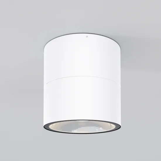 Maytoni Spin fehér LED kültéri mennyezeti lámpa (MAY-O310CL-L12W3K) LED 1 izzós IP54