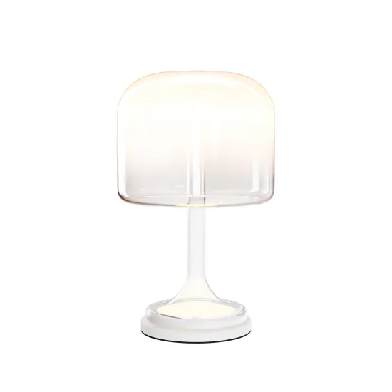 Maytoni Spirito fehér-átlátszó LED asztali lámpa (MAY-MOD286TL-L18W3K) LED 1 izzós IP20