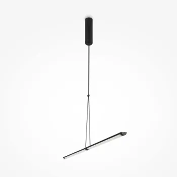 Maytoni Supersymmetry fekete LED függesztett lámpa (MAY-P096PL-L11BK) LED 1 izzós IP20