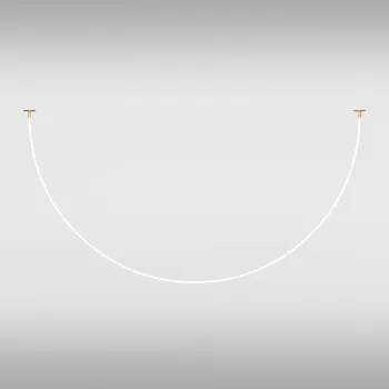 Maytoni Tau arany-fehér LED függesztett lámpa (MAY-MOD146PL-L40G3K) LED 1 izzós IP20