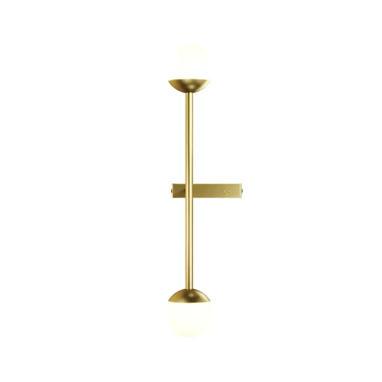 Maytoni Touch sárgaréz-fehér LED fali lámpa (MAY-MOD285WL-L10BS3K) LED 1 izzós IP20