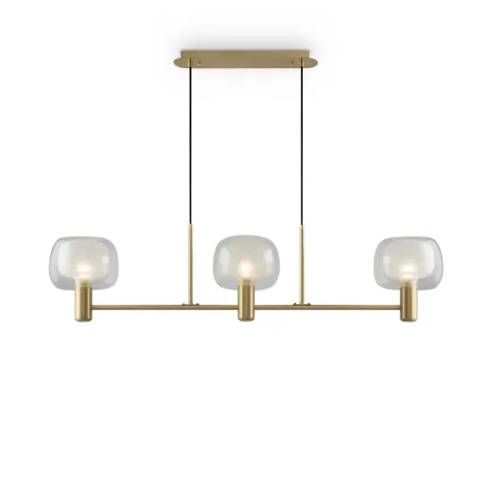 Maytoni Vision arany-fehér függesztett lámpa (MAY-MOD411PL-03G) E14 3 izzós IP20