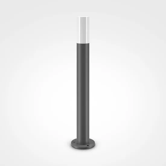 Maytoni Willis fekete-fehér kültéri állólámpa (MAY-O418FL-01GR1) E27 1 izzós IP54